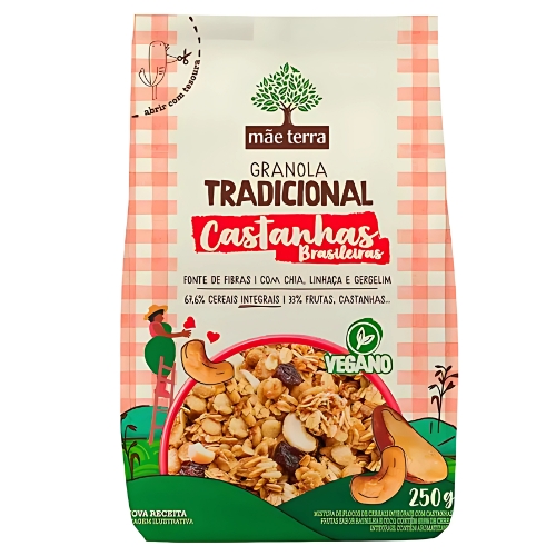 Granola Mãe Terra Tradicional 250gr
