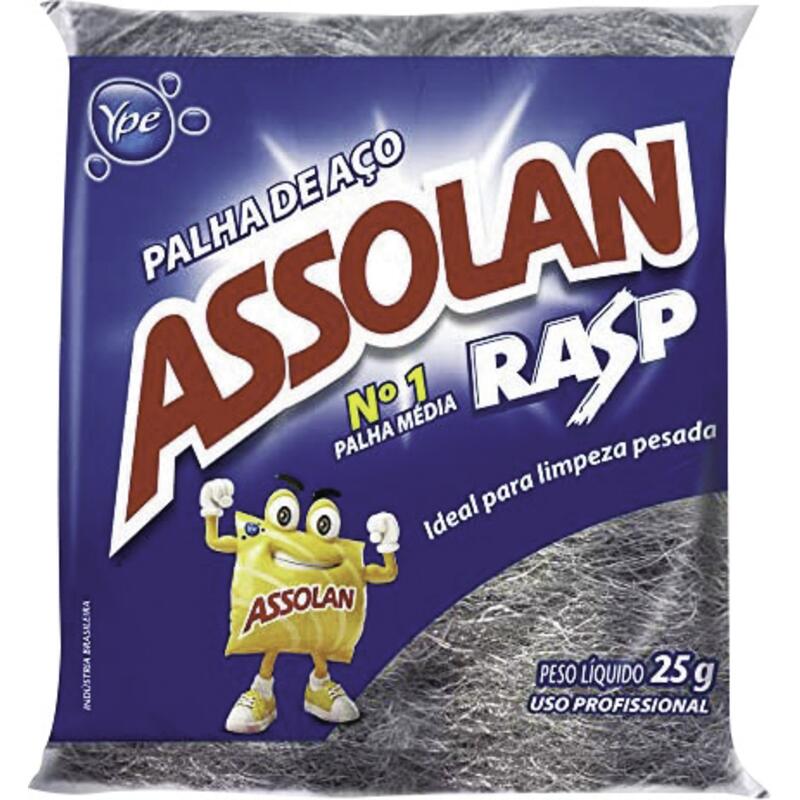 Palha de Aço Assolan Nº1 un