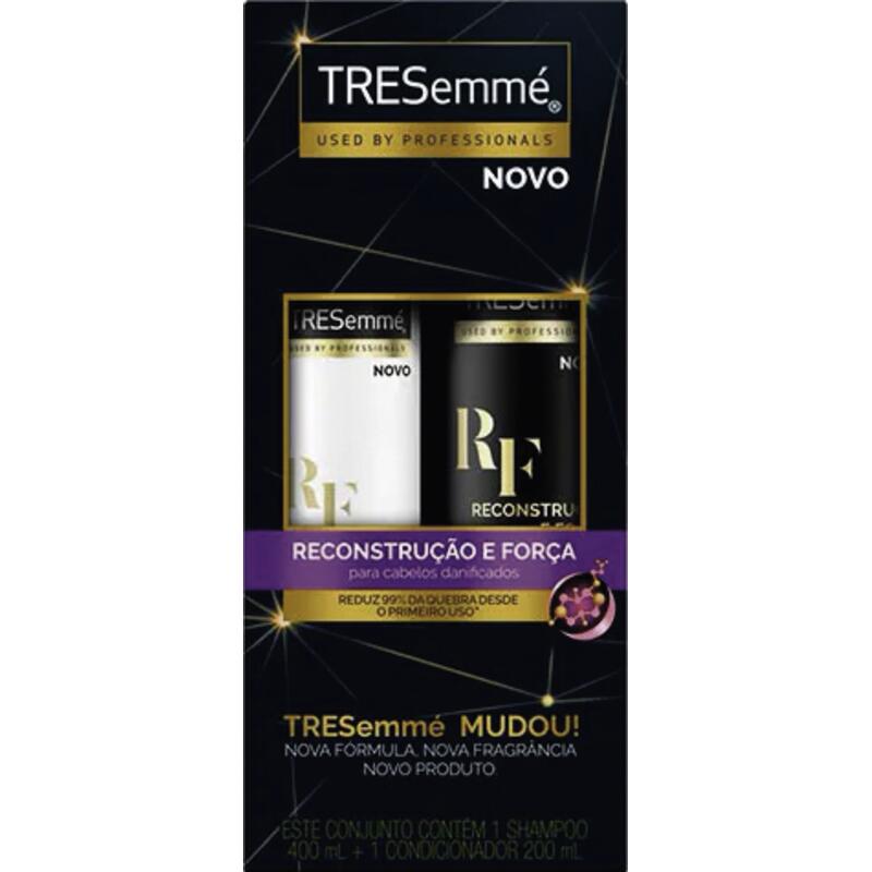 Kit Tresemmé Shampoo 400ml+Cond200ml Reconstrução