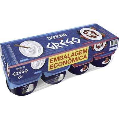 Iogurte Grego Danone Tradicional/Frutas Vermelhas 800g