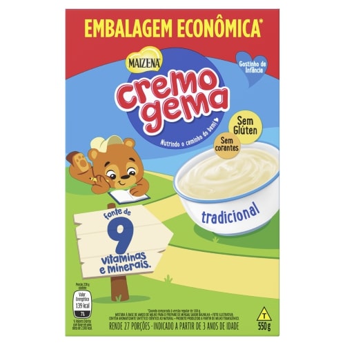 Cremogema Tradicional 550g