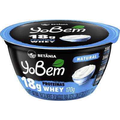 Iogurte Betânia Yobem Natural 170g