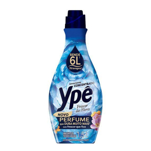 Amaciante Concentrado Ypê Frescor das Flores 1,5 Litro