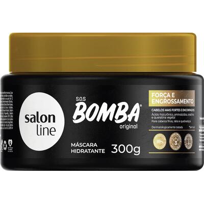 Máscara Capilar Bomba Salon Line Força e Engrossamento 300g