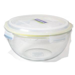 Tigela De Vidro Com Tampa Plastico Pratic Casa 4 L 1 Un