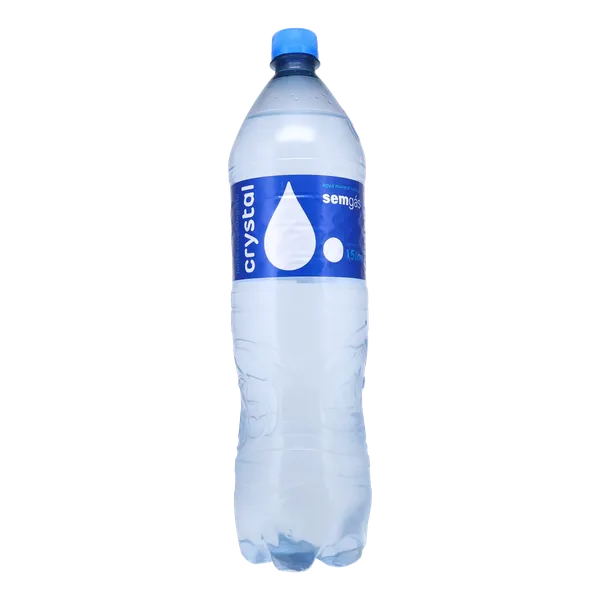 Água Mineral Crystal 1,5 Litro - Sem Gás - Pet