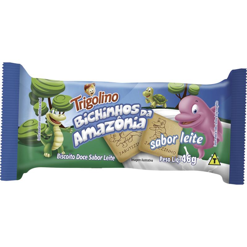 Biscoito Bichinhos da Amazônia Trigolino 46g
