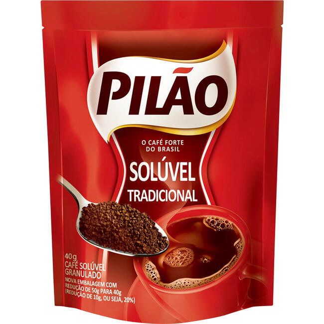 Café Solúvel Pilão Granulado 40g