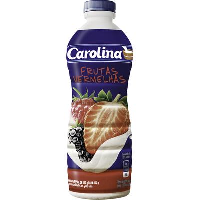 Bebida Láctea Carolina Frutas Vermelhas 800g