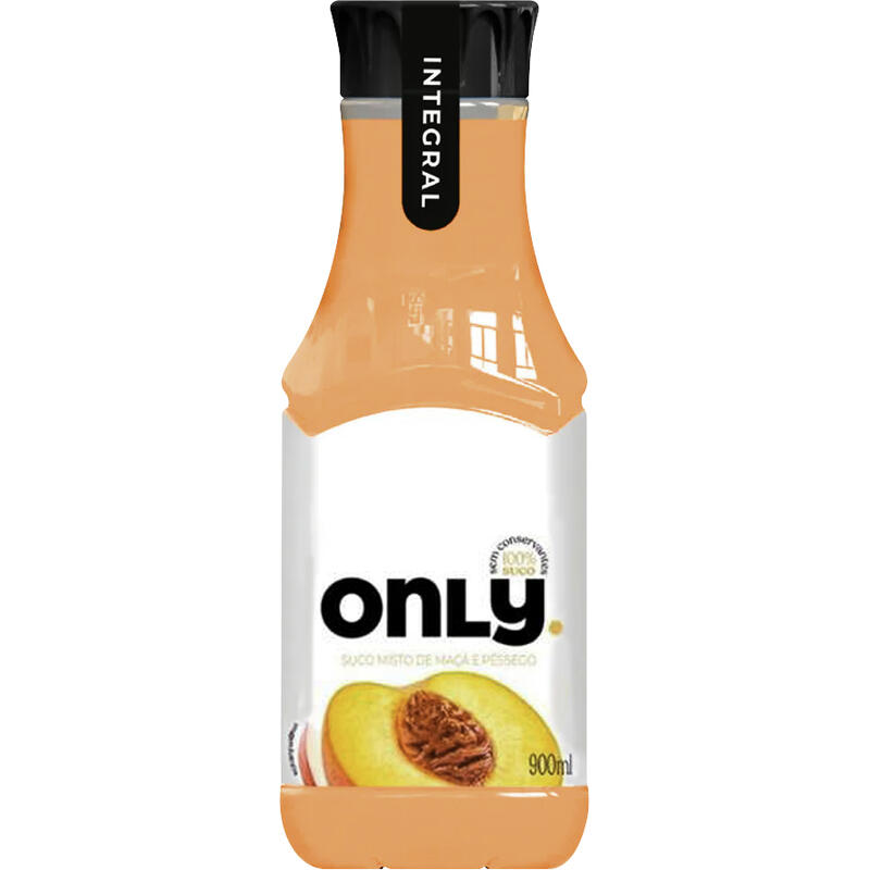 Suco Integral Only Pêssego e Maçã 900ml