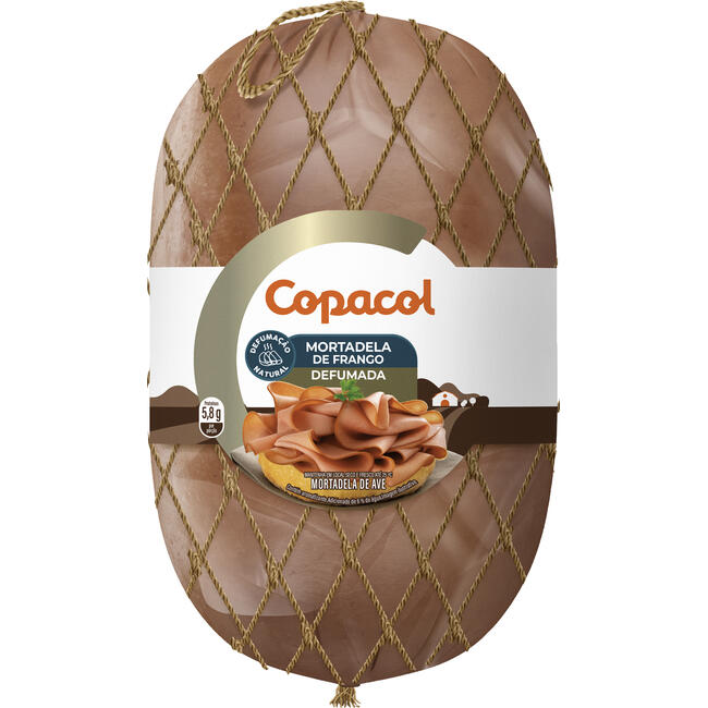 Mortadela Frango Copacol Defumada Preço por quilo na peça