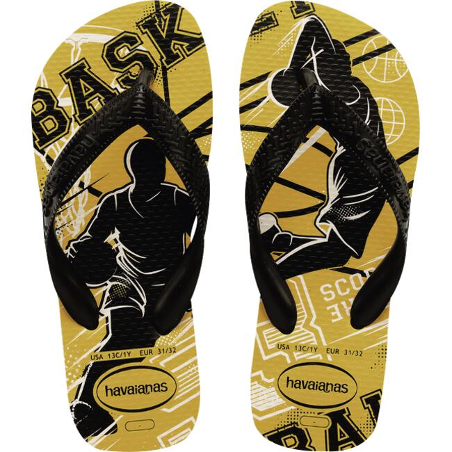 Sandália Athletic Havaianas Kids 33/34 Amarela Par