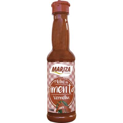 Molho de Pimenta Mariza Vermelha - Forte 150ml
