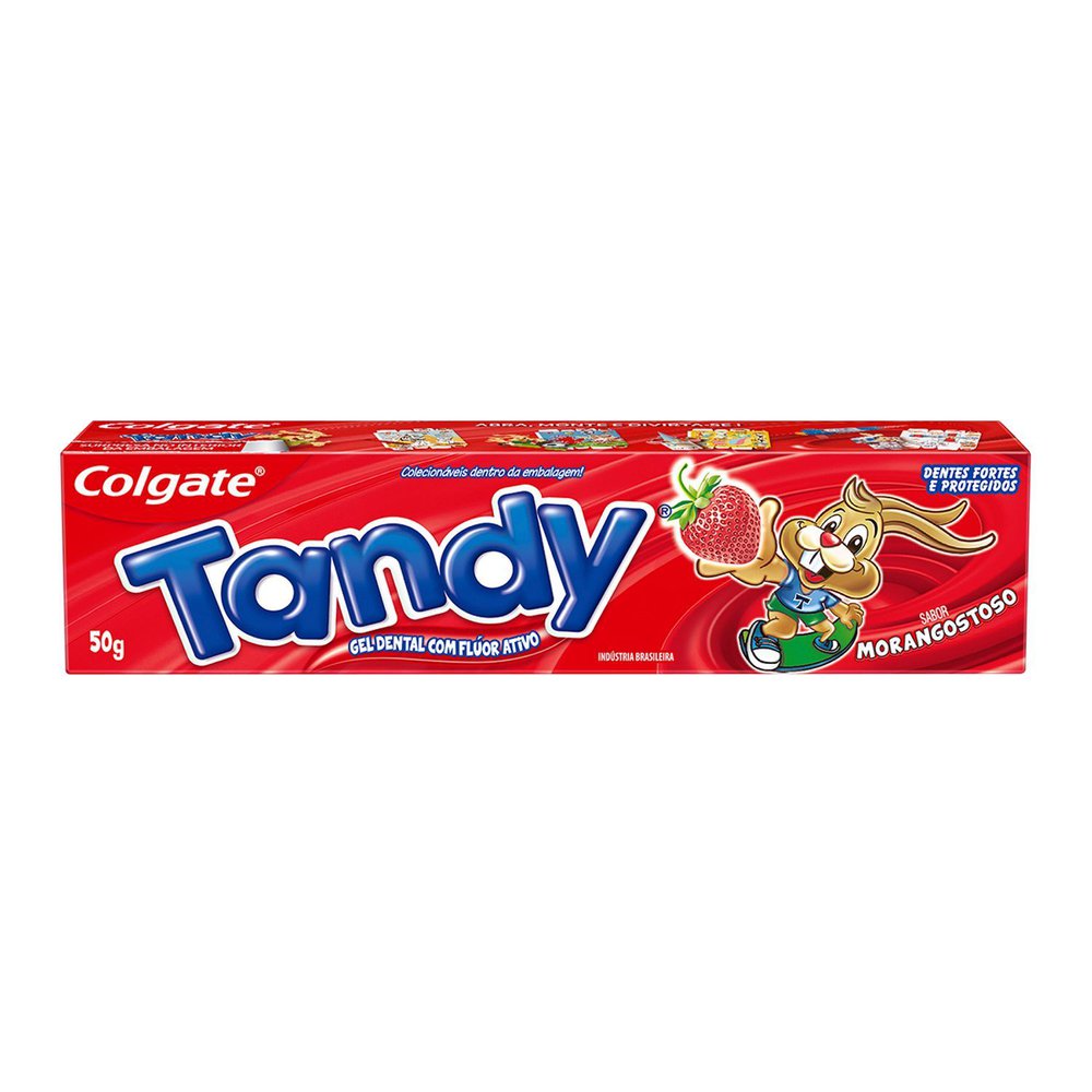 Creme Dental Infantil Colgate Tandy Morangostoso 50g