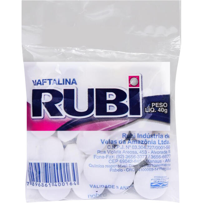 Naftalina Rubi 40g