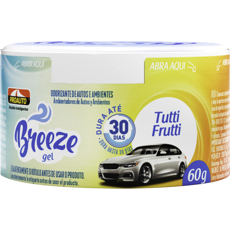 Odorizante em Gel Proauto Tutti Frutti 60g