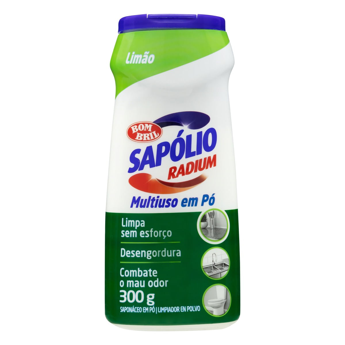 Saponáceo em Pó SAPÓLIO RADIUM Limão 300g
