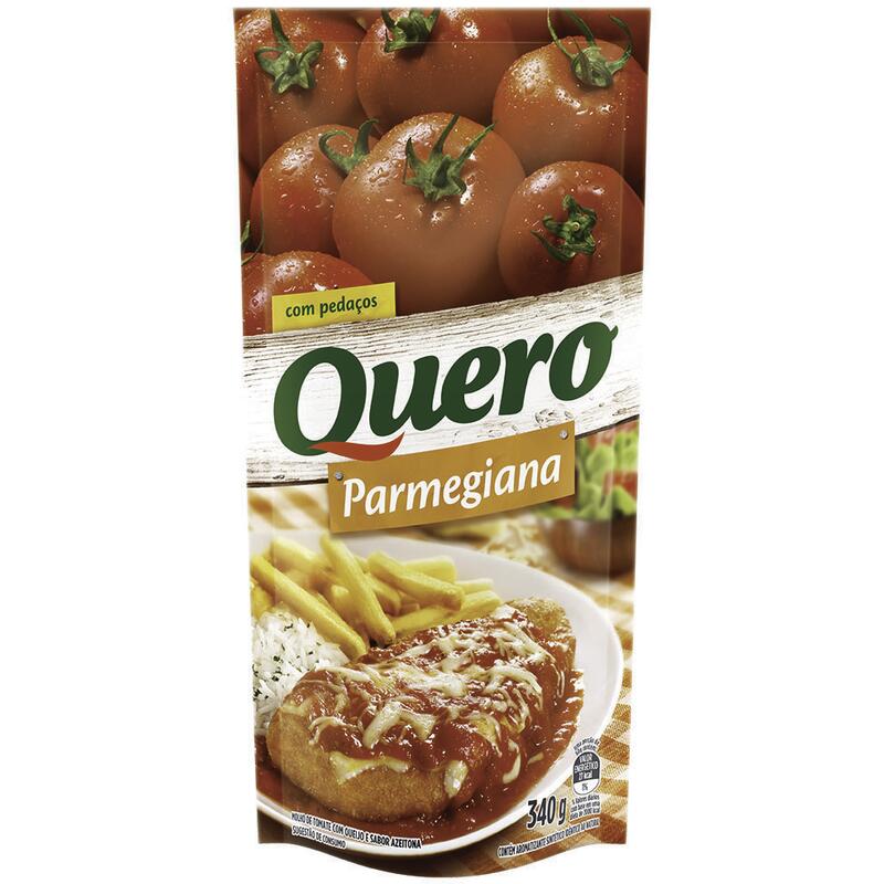 Molho de Tomate Quero Parmegiana 340g