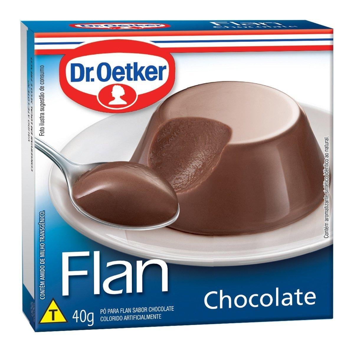 Flan Dr Oetker Chocolate 40g