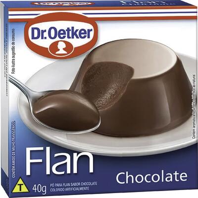 Flan Dr Oetker Chocolate 40g
