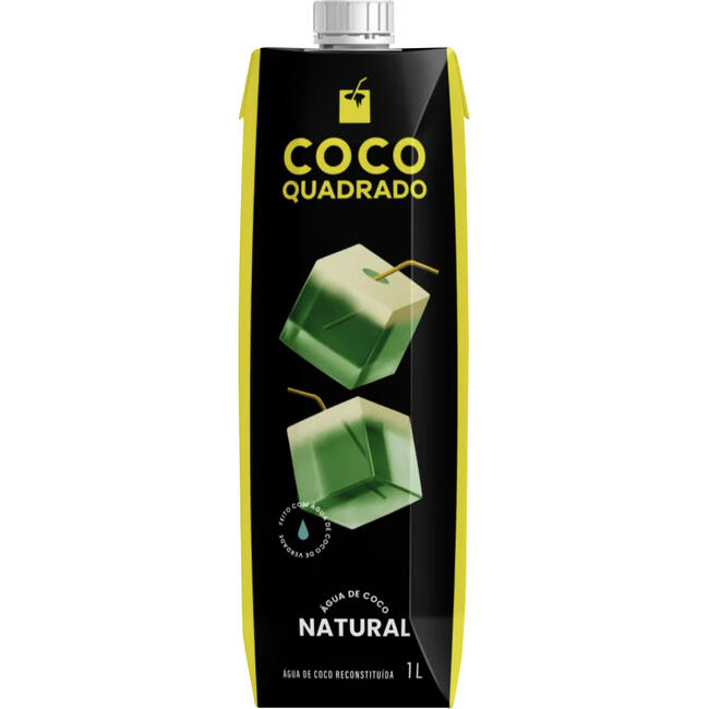 Água de Coco Quadrado Caixa 1l