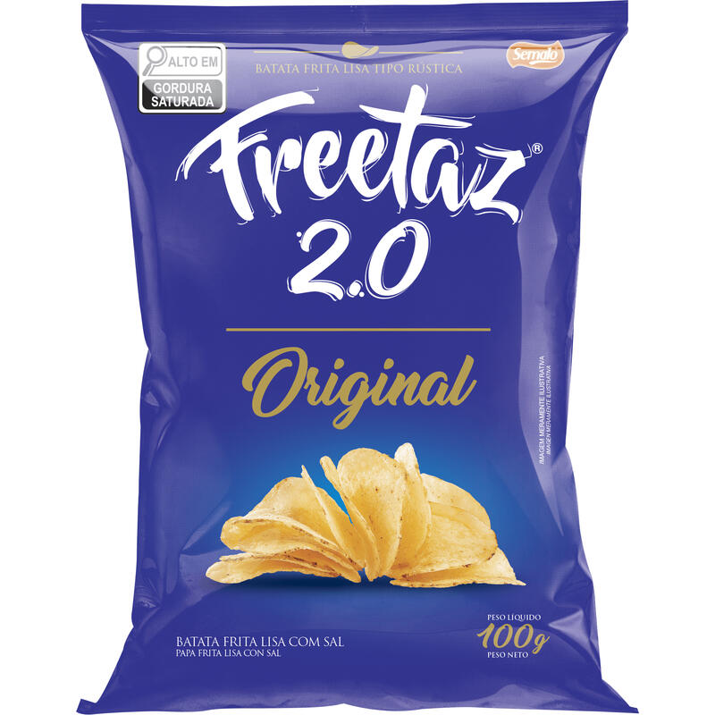 Salgadinho Batata Freetaz 2.0 Natural 100g