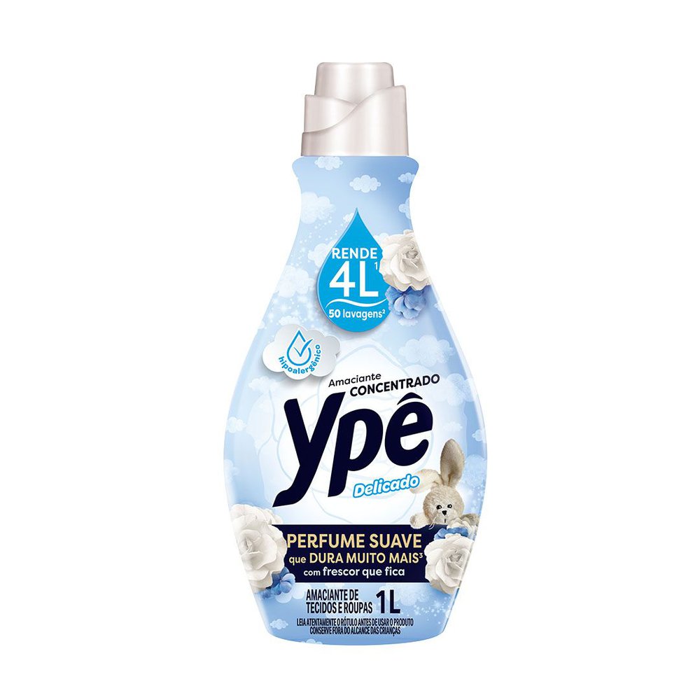 Amaciante Concentrado Ypê Delicado 1L