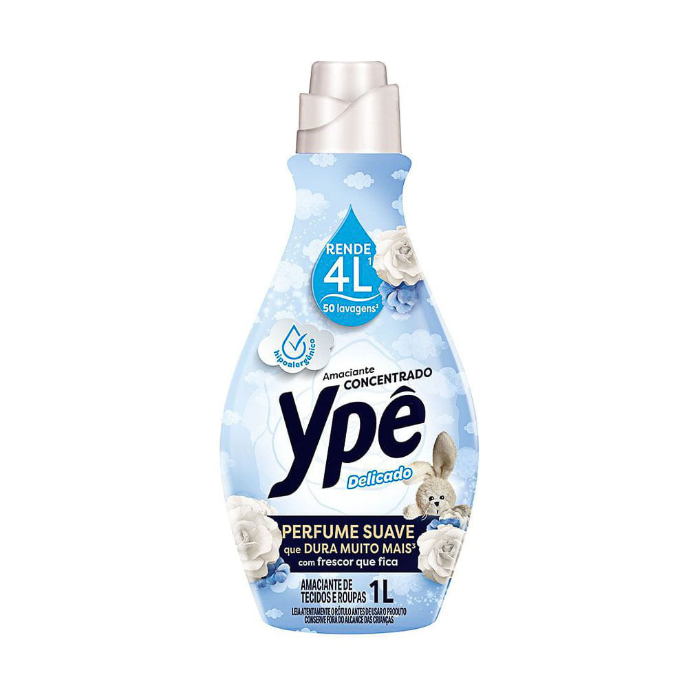 Amaciante Concentrado Ypê Delicado 1L