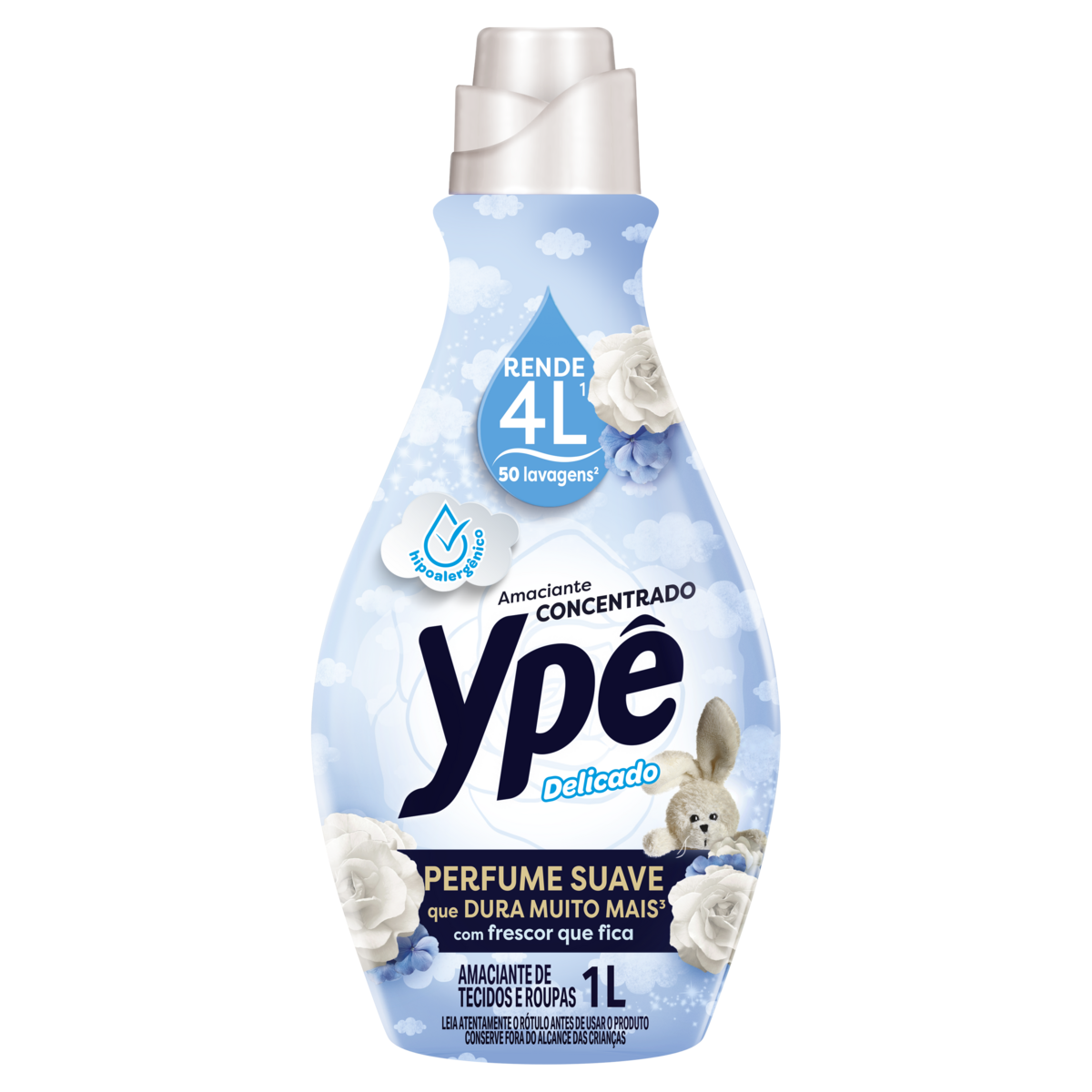 Amaciante Concentrado Ypê Delicado 1L