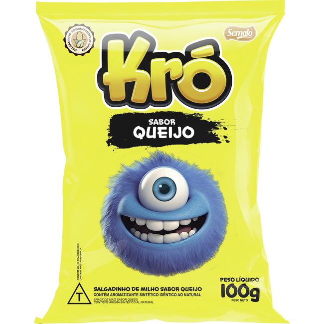 Salgadinho Kró Queijo 100g