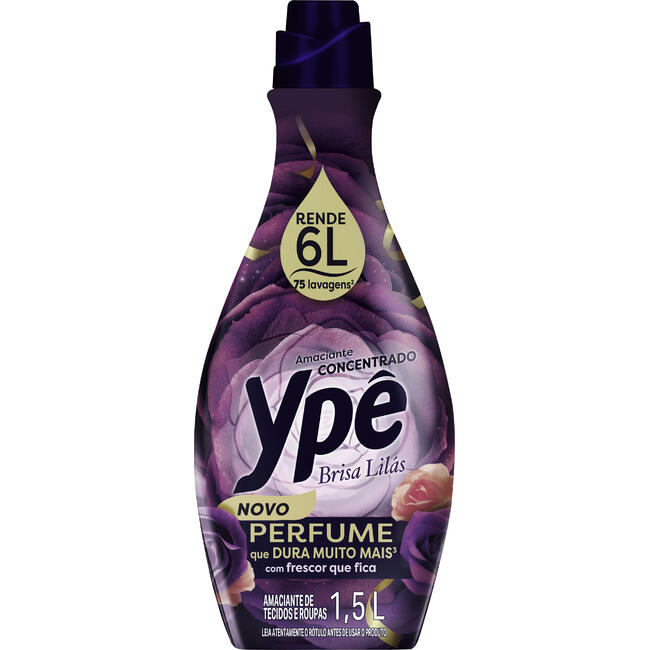 Amaciante Concentrado Ypê 1,5 Litro - Tecido Frescor
