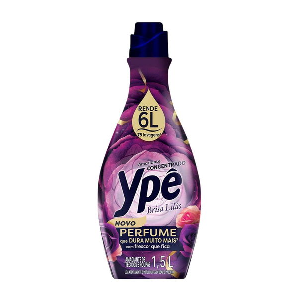 Amaciante Concentrado Ypê 1,5 Litro - Tecido Frescor