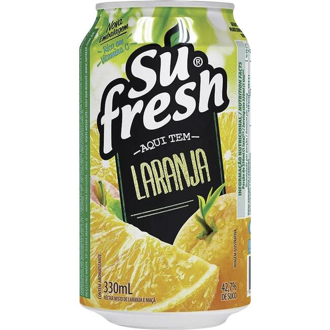 Bebida Mista Sufresh Laranja 330ml