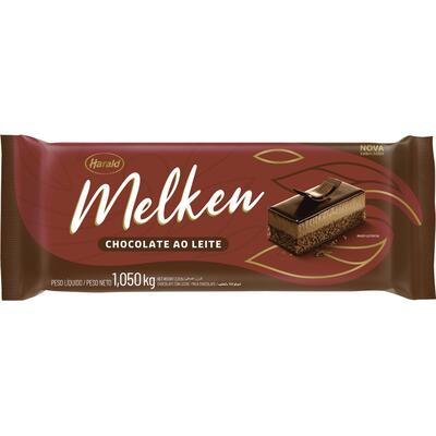 Cobertura de Chocolate Melken Harald Ao Leite 1,050kg