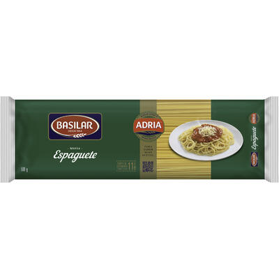 Macarrão Semolado Basilar Espaguete 500g