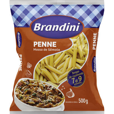 Macarrão de Sêmola Brandini Penne 500g