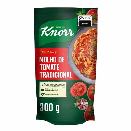 Molho de Tomate Tradicional Knorr