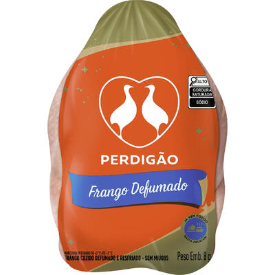 Frango Defumado Perdigão Resfriado Preço por quilo na peça