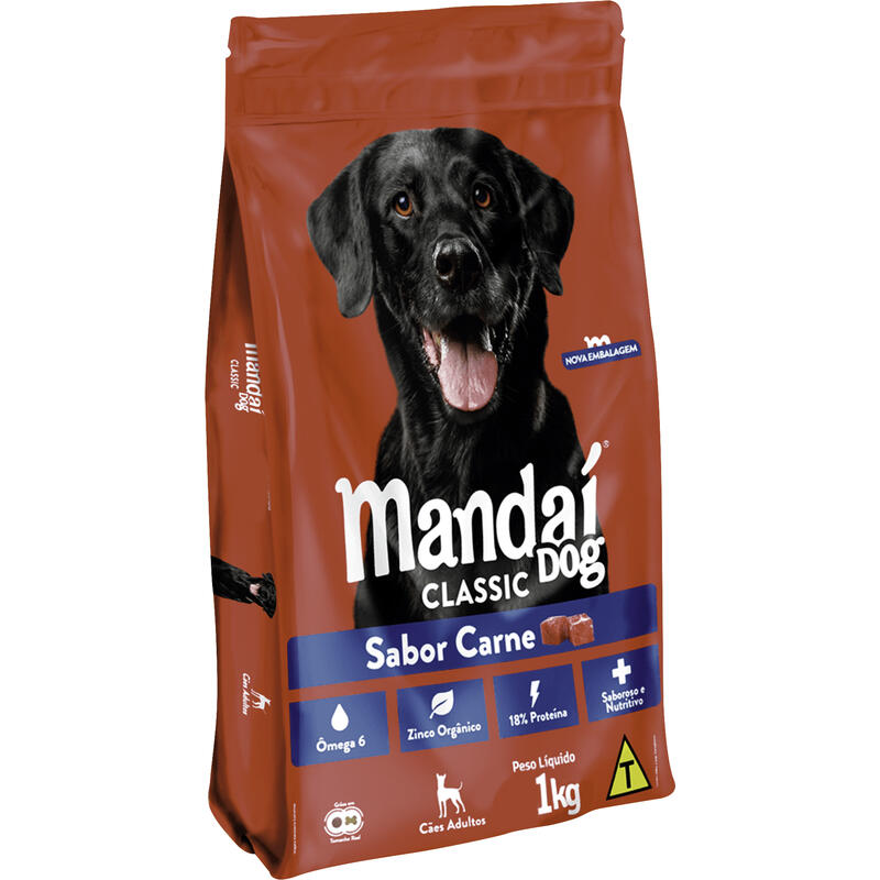Alimento para Cães Mandaí Carne 1kg