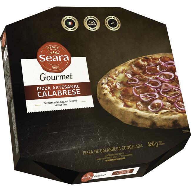 Pizza Gourmet Seara Calabresa 450g