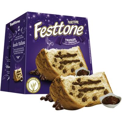 Panetone Trufado Festtone Chocolate 500g