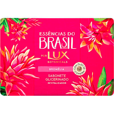 Sabonete Glicerinado Lux Bromélia 120g