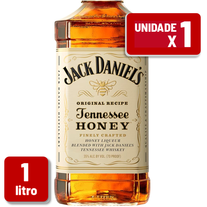 Whisky Jack Daniels Honey Garrafa Vidro 1L