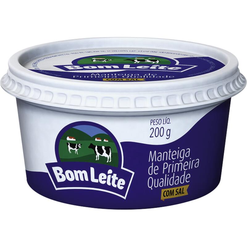 Manteiga Bom Leite Com sal 200g