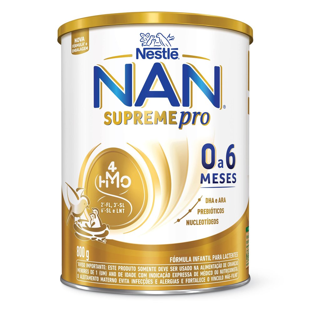Fórmula Infantil Nan Supreme 1 800g