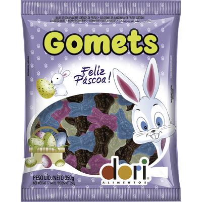 Bala de Gelatina Gomets Dori Coelho 350g