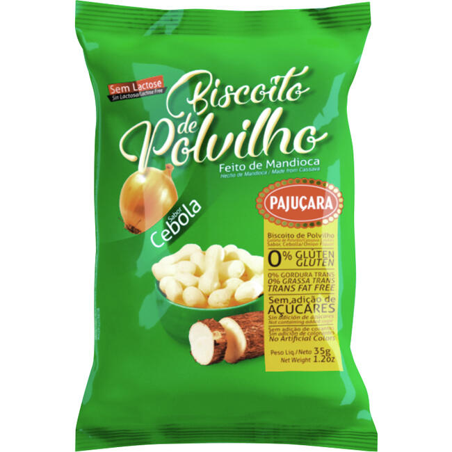 Biscoito de Polvilho Pajuçara Cebola 35g