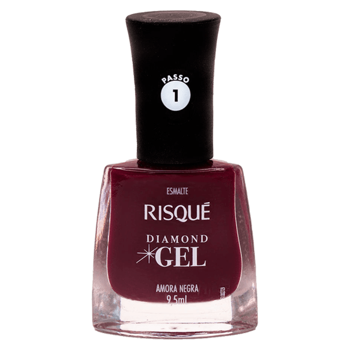 Esmalte RISQUÉ Diamond Gel Amora Negra 9.5ml