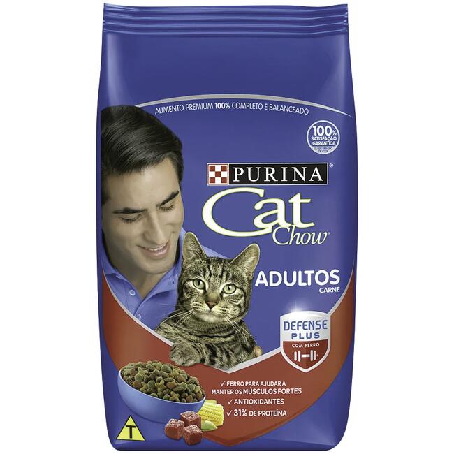 Alimento para Gatos Cat Chow Adultos Ativos 1kg