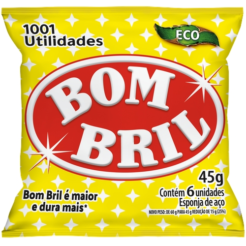 Esponja de Aço BOMBRIL 6 unidades